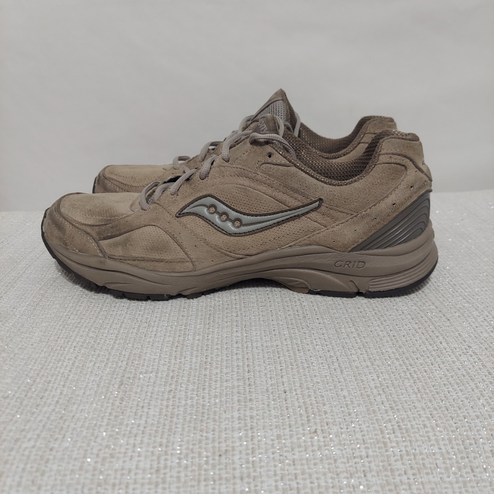 Saucony Grid Integrity ST2 10109-3 Tan Walking Shoes Men 10.5/Women 12B